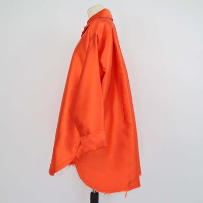 Marques Almeida Orange Polyester Oversized Shirt