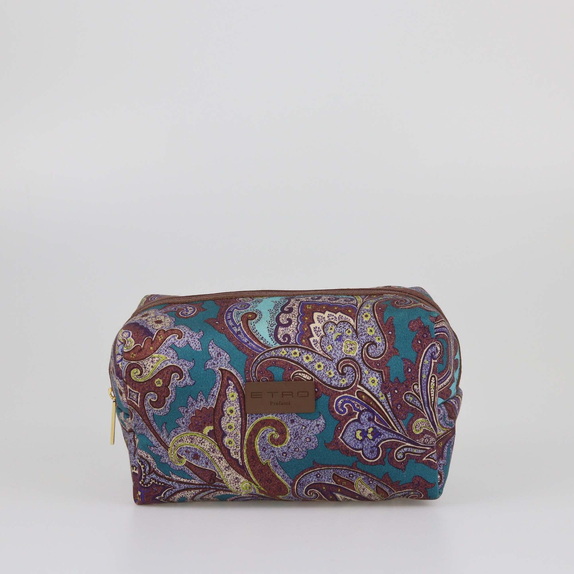 Etro Multicolor Paisley Print Profumi Pouch Womens Etro 