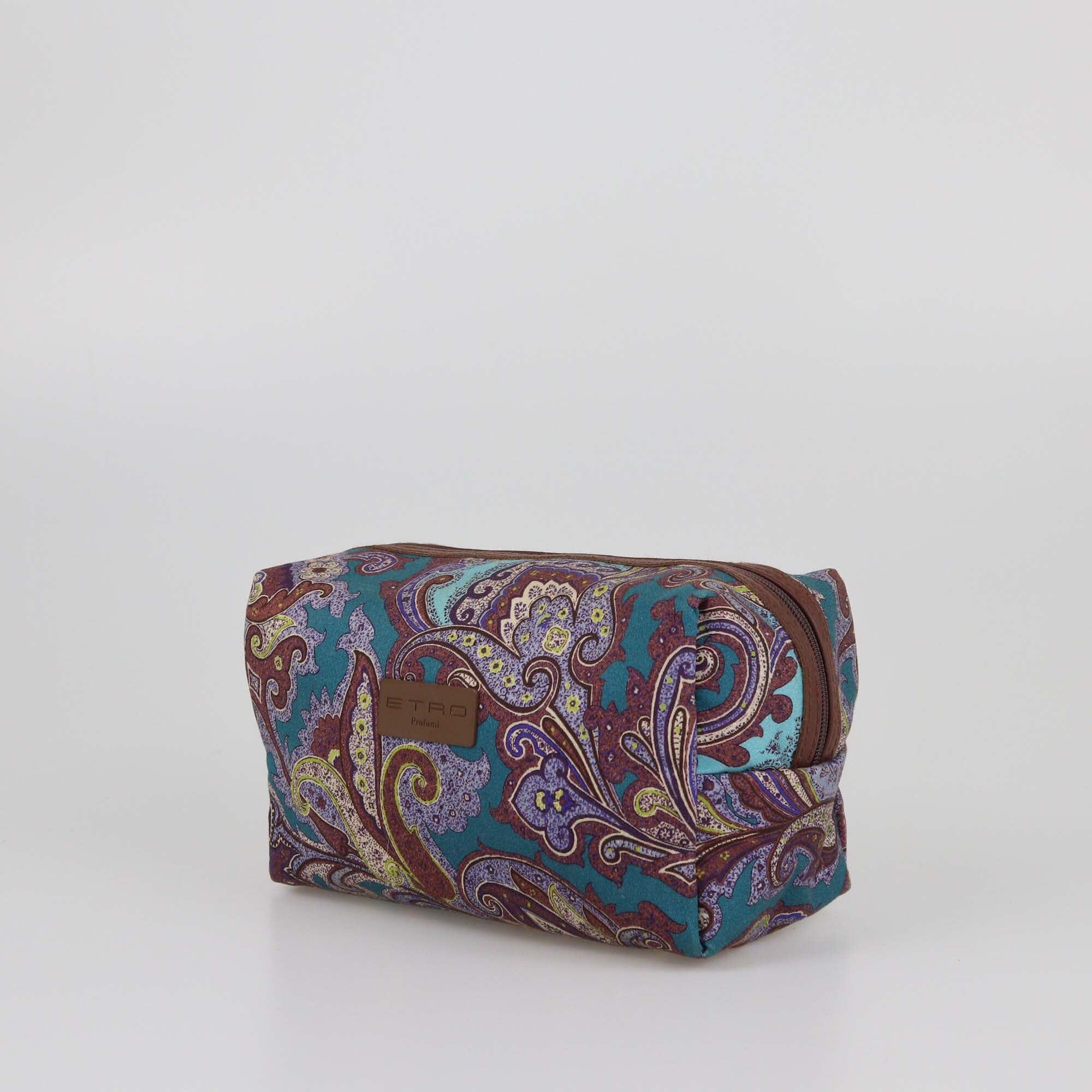 Etro Multicolor Paisley Print Profumi Pouch Womens Etro 