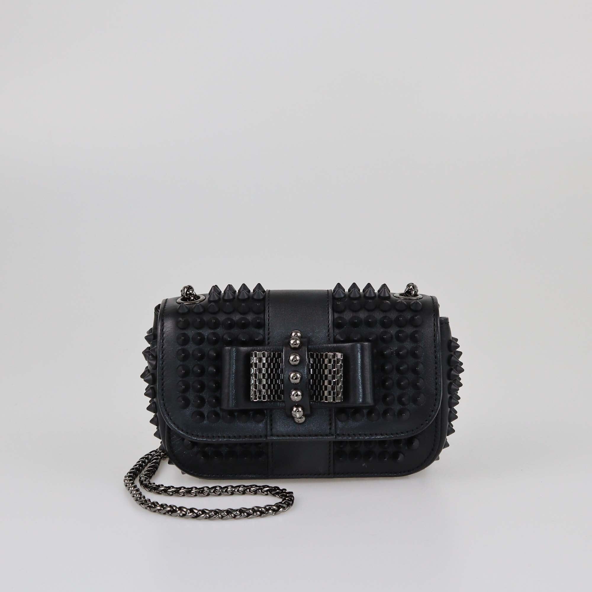 Christian Louboutin Black Sweet Charity Crossbody Bag Womens Christian Louboutin 