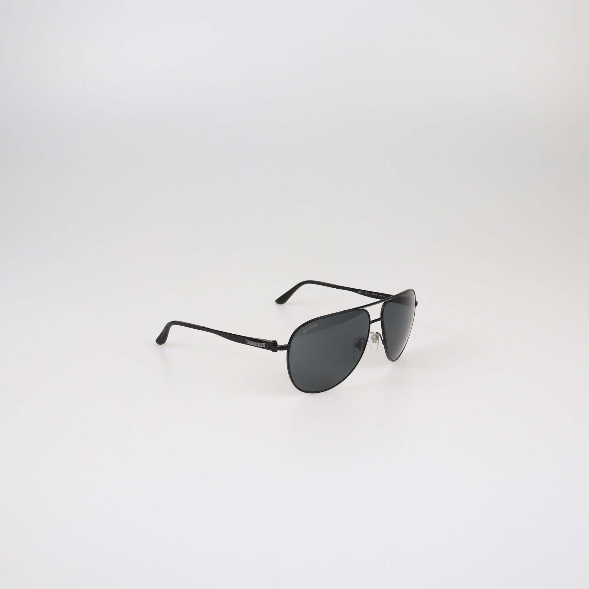 Bvlgari Black Aviator Sunglasses Womens Bvlgari 