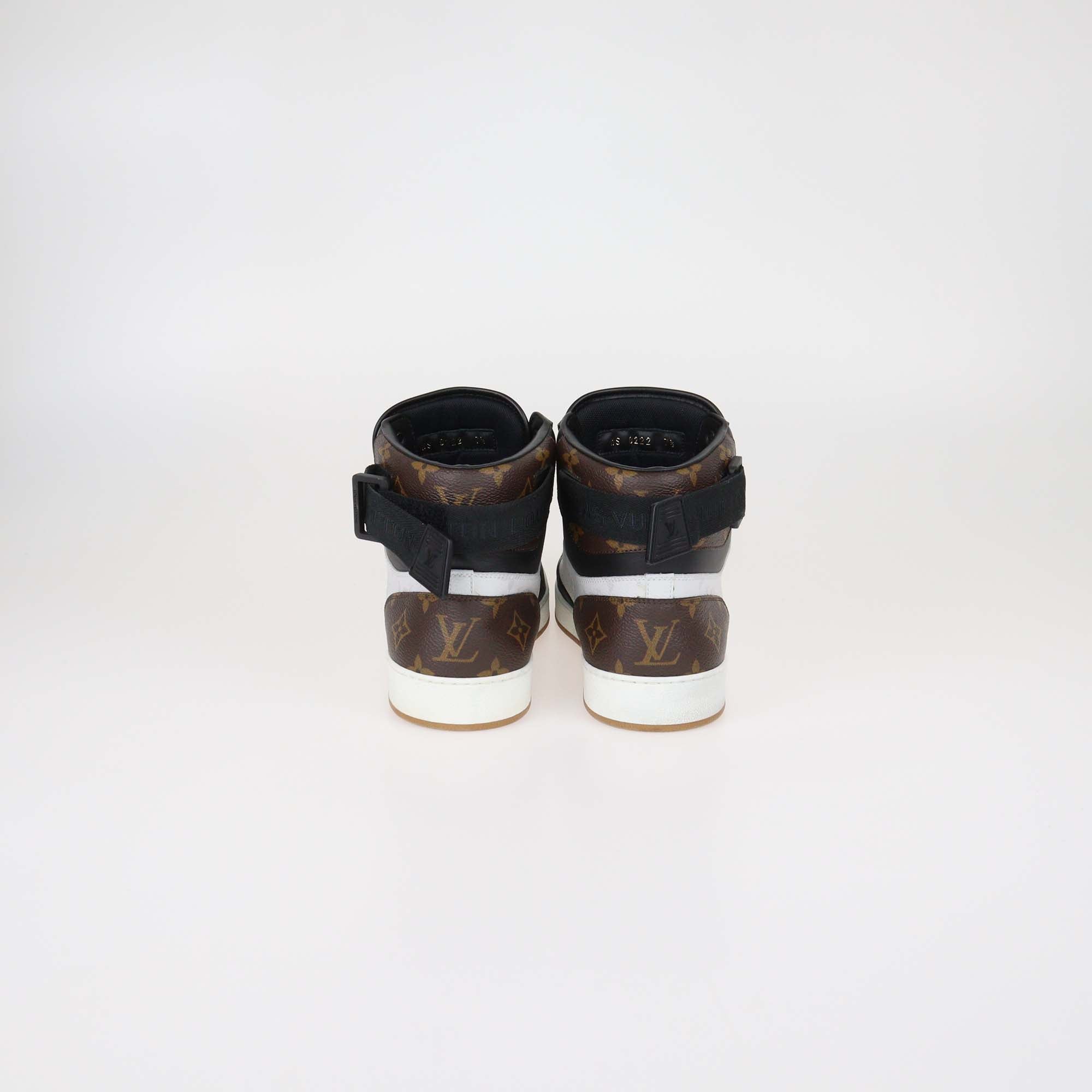 Louis Vuitton Tricolor Monogram Canvas Rivoli High Top Sneakers