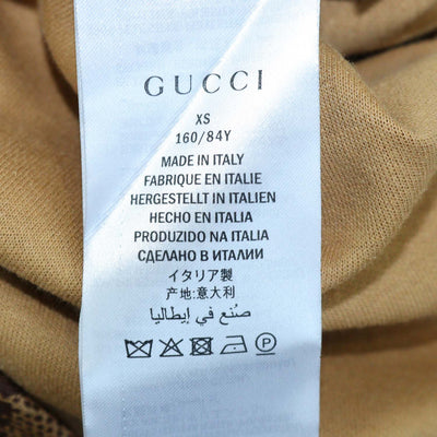 Gucci Multicolor GG Blend Polyester Colorblock Jersey Dress