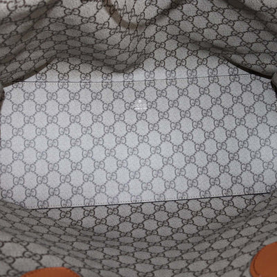 Gucci Beige/Tan Canvas Logo Print Tote