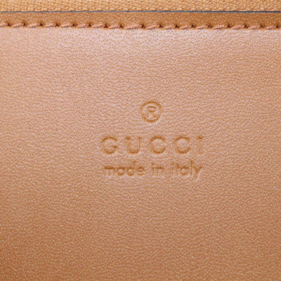 Gucci Beige/Tan Canvas Logo Print Tote