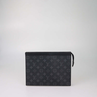 Louis Vuitton Monogram Eclipse Canvas Pochette Voyage MM