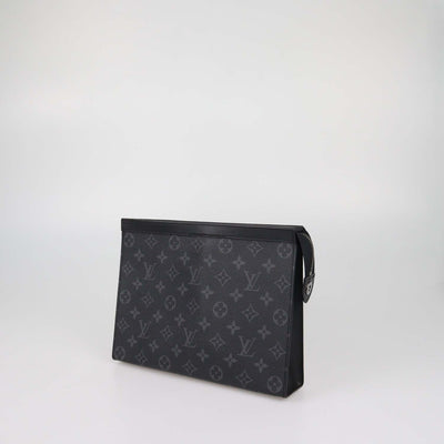 Louis Vuitton Monogram Eclipse Canvas Pochette Voyage MM