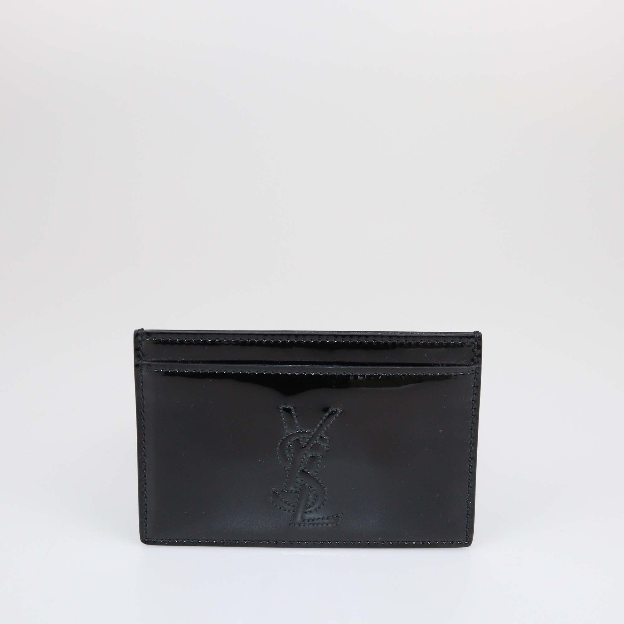 Yves Saint Laurent Black Card Holder Womens Saint Laurent 