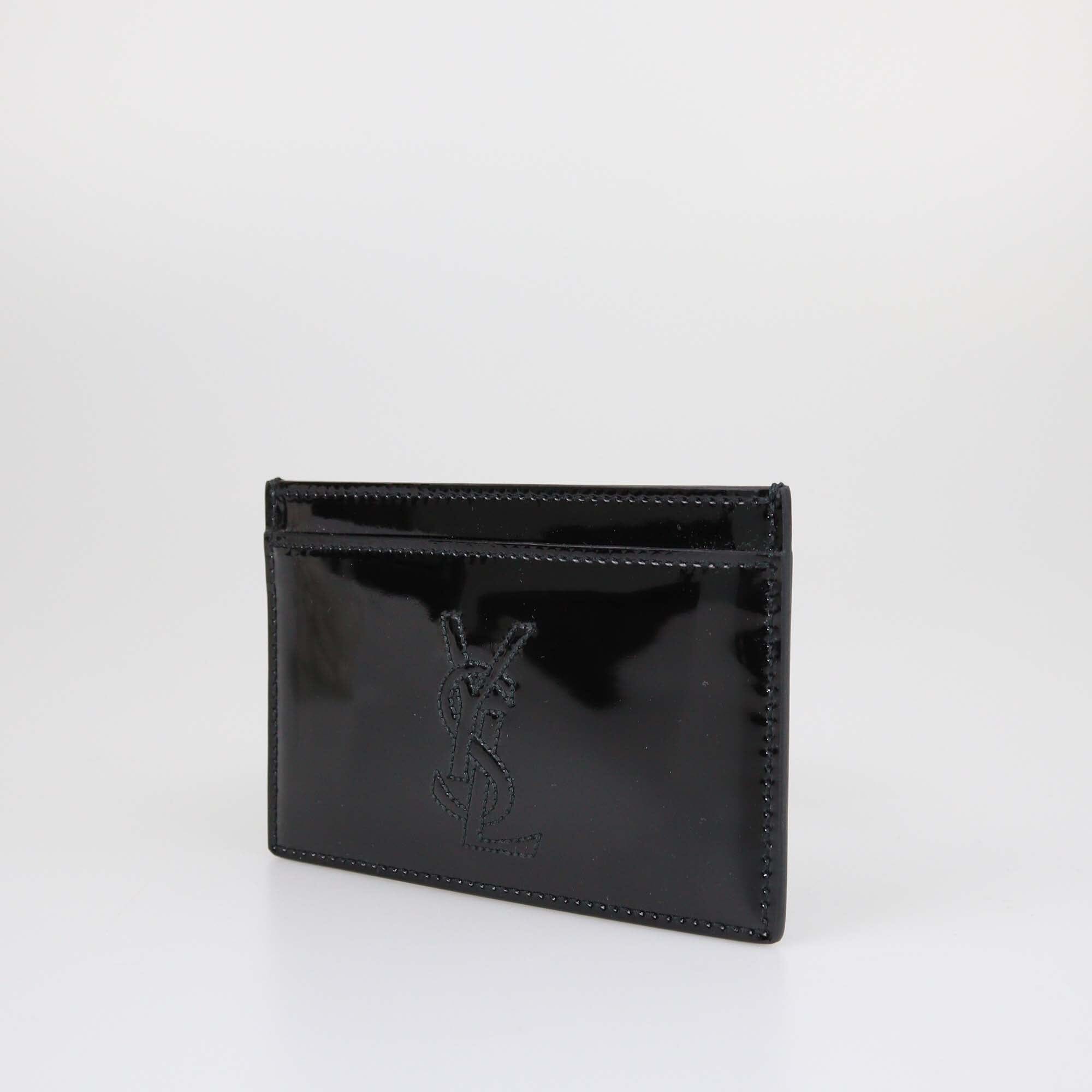 Yves Saint Laurent Black Card Holder Womens Saint Laurent 