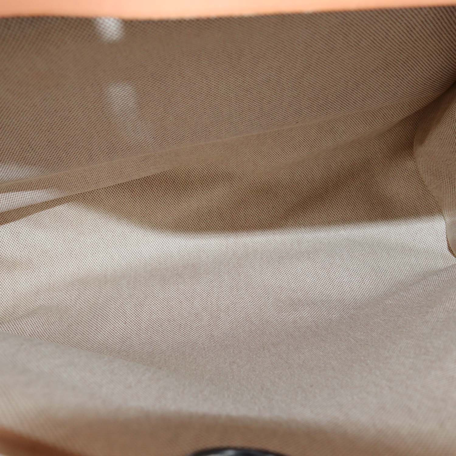 Hermes Beige/Naturel Canvas and Vache Leather Herbag Zip 39 Bag
