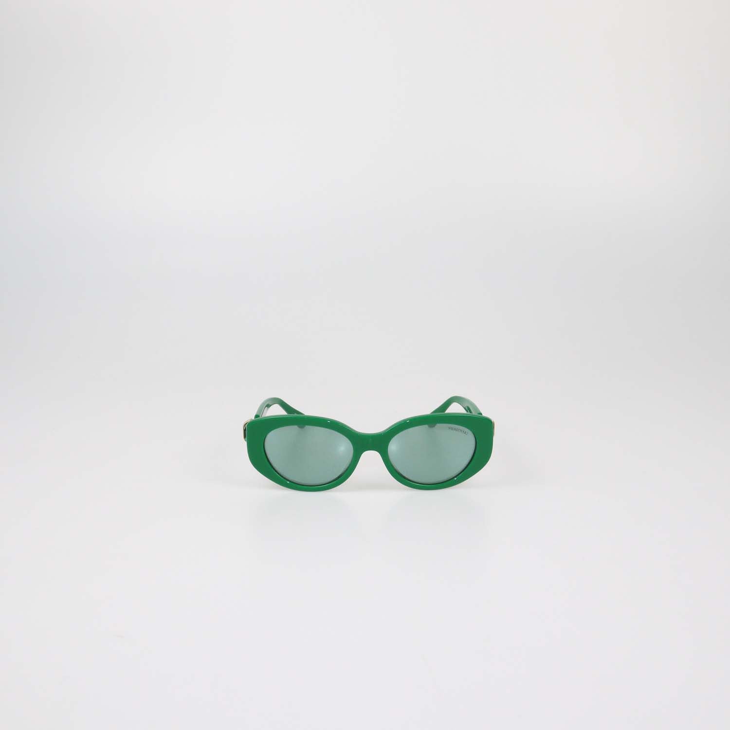 Swarovski Green Cat Eye Sunglasses