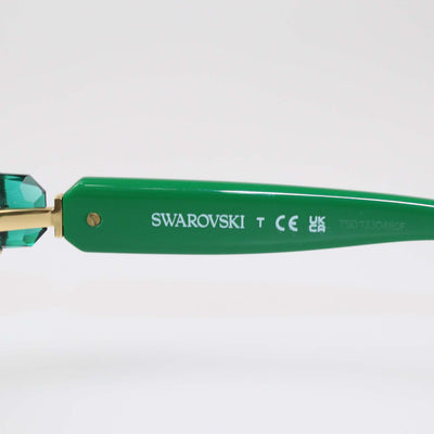 Swarovski Green Cat Eye Sunglasses