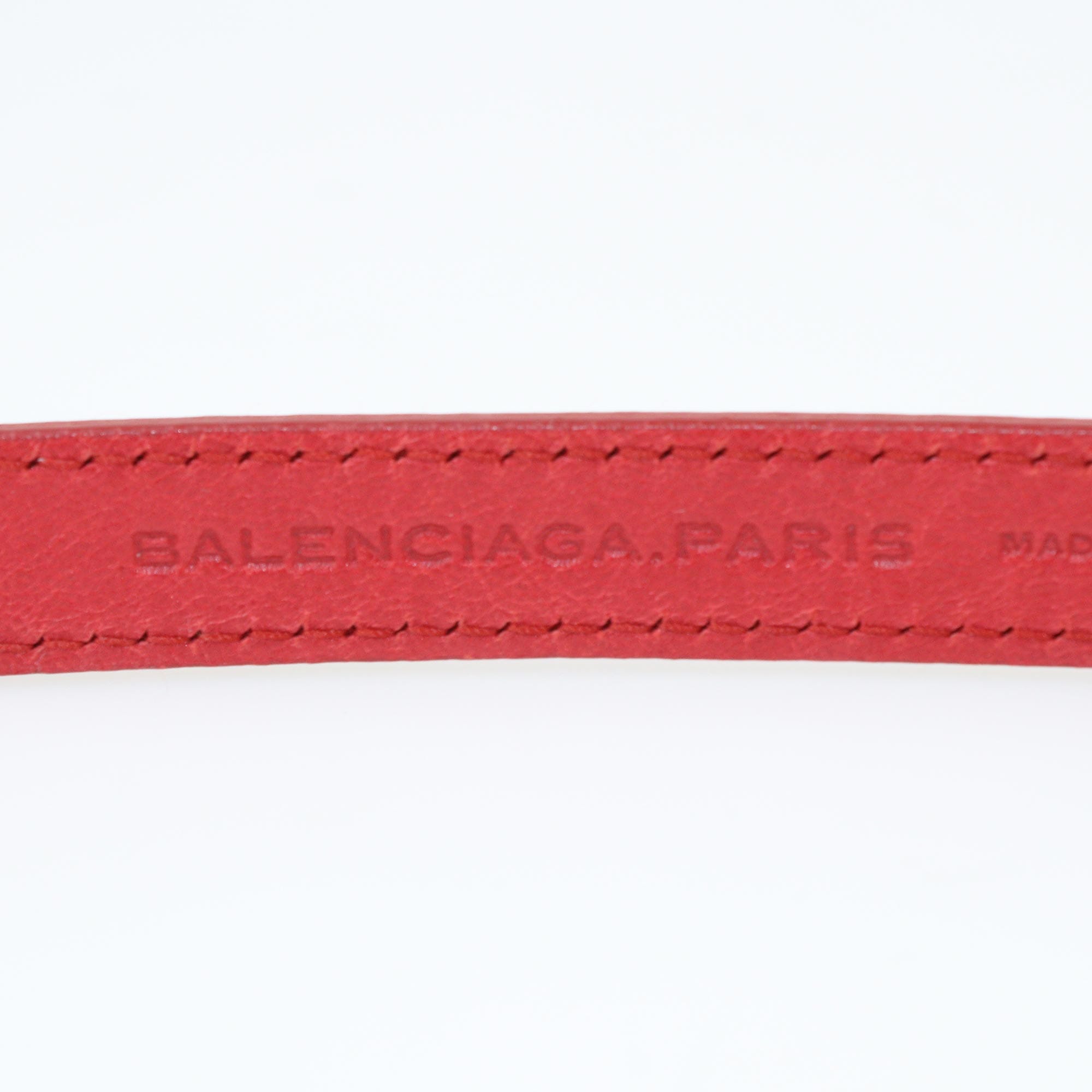 Red Arena Giant Wrap Bracelet Bracelet Balenciaga 