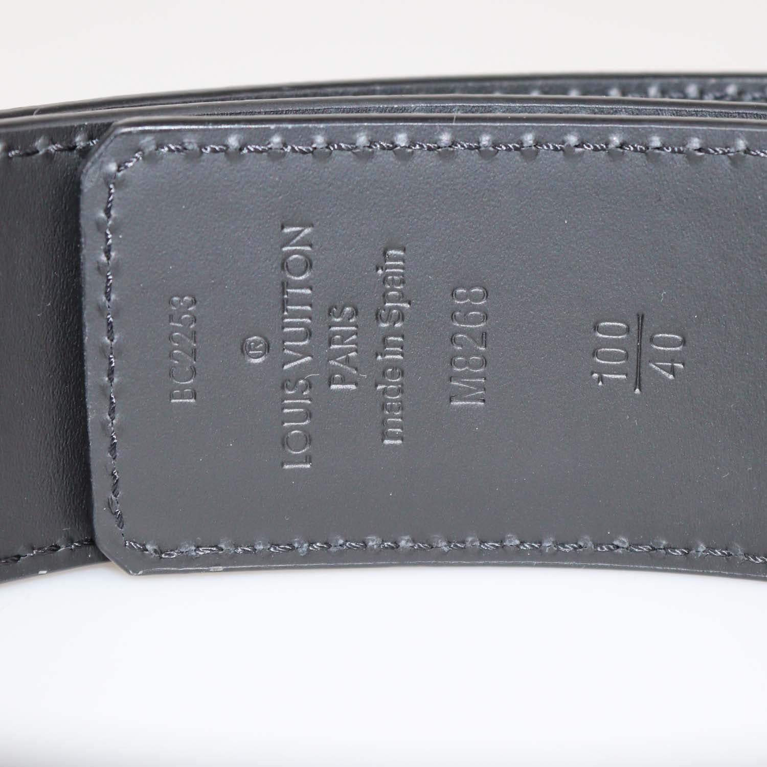 Louis Vuitton x Kid Multicolor Monogram Canvas Reversible Initiales Belt