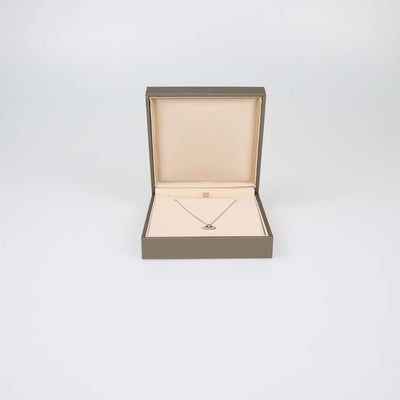 Bvlgari Diva's Dream 18K White Gold Diamond Pendant Necklace