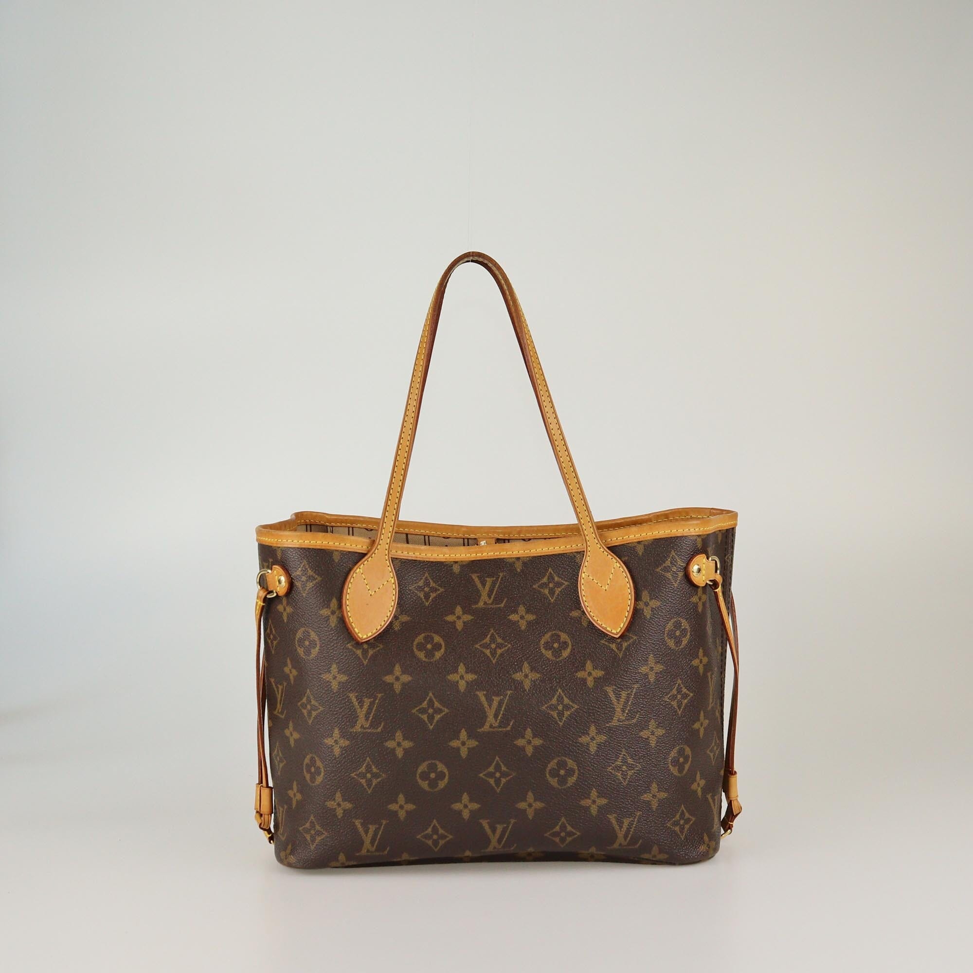 Louis Vuitton Monogram Neverfull PM Bag Womens Louis Vuitton 