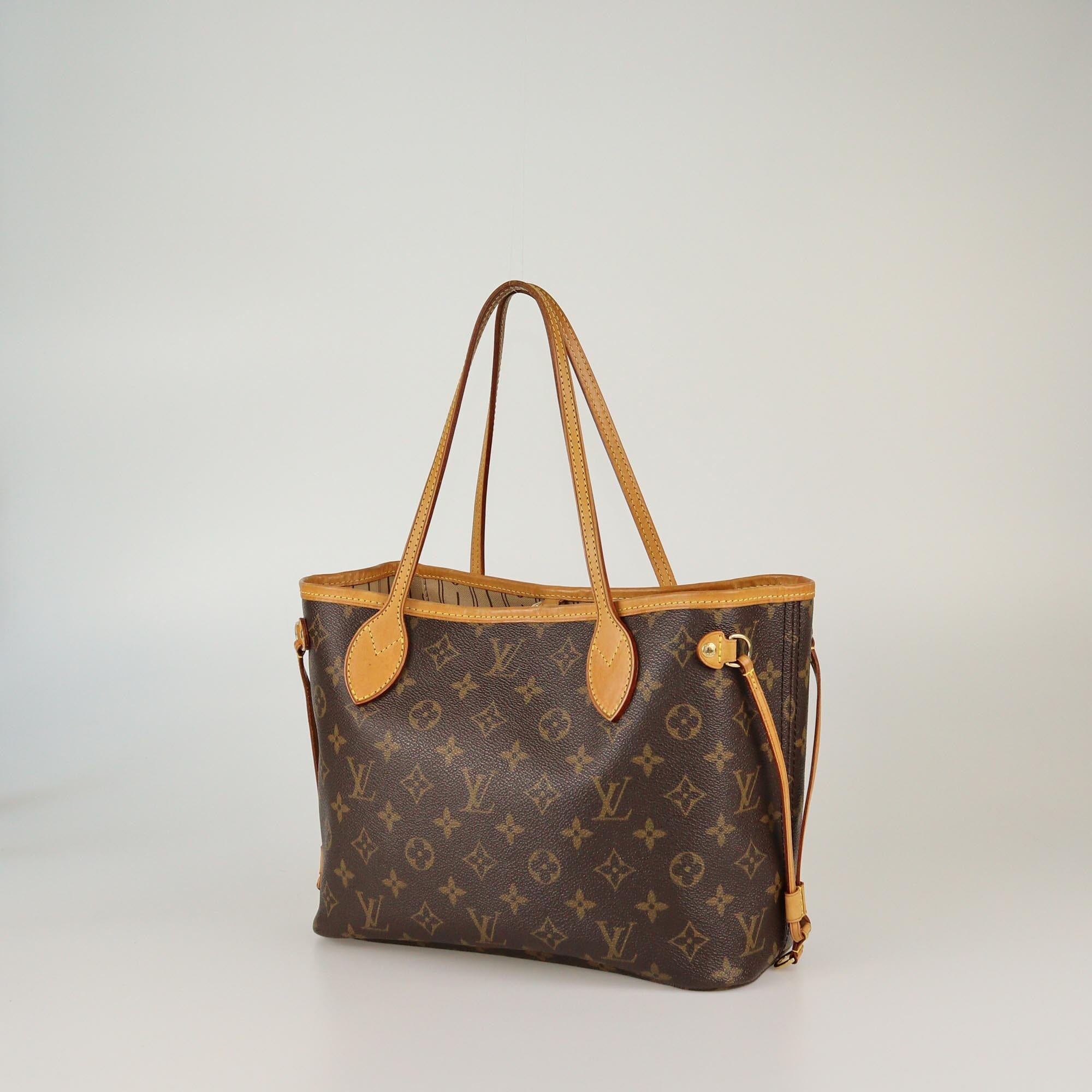 Louis Vuitton Monogram Neverfull PM Bag Womens Louis Vuitton 