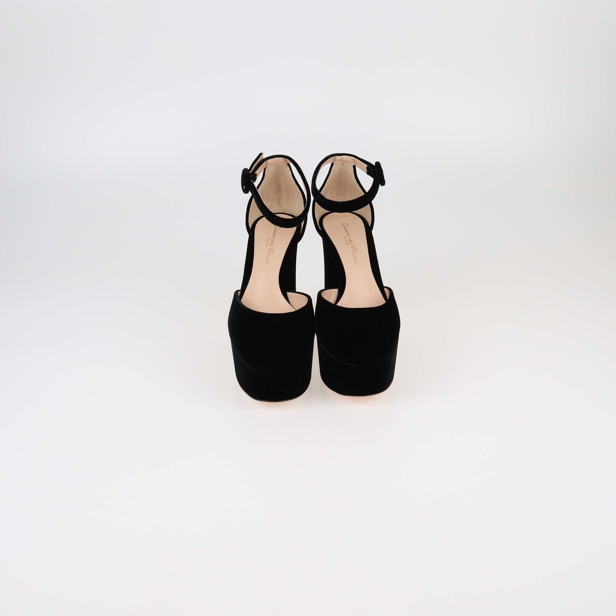 Gianvito Rossi Black Holly D'Orsay Pumps Womens Gianvito Rossi 