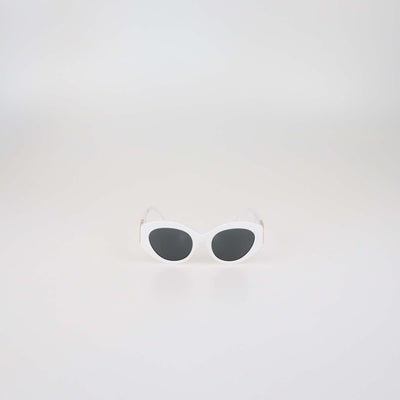 Burberry White/Black Butterfly Sunglasses