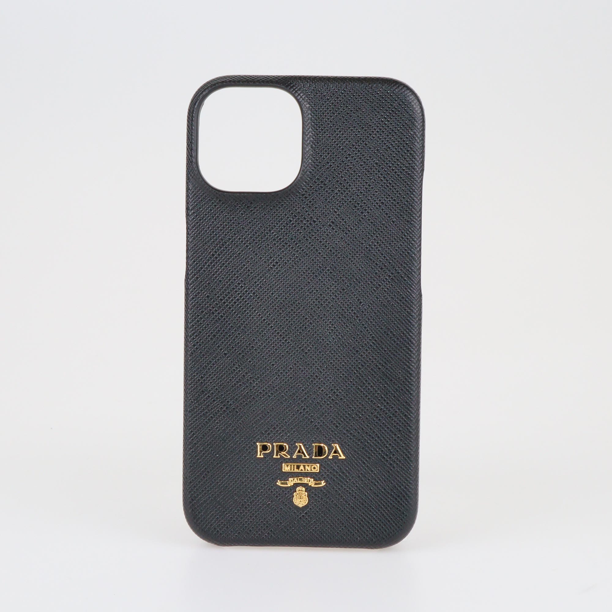 Prada Black iPhone 14 Phone Case