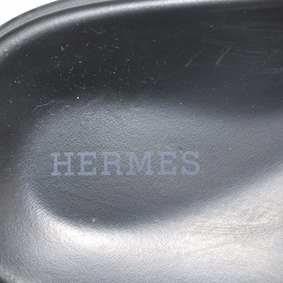Hermes Beige Suede Go Mules