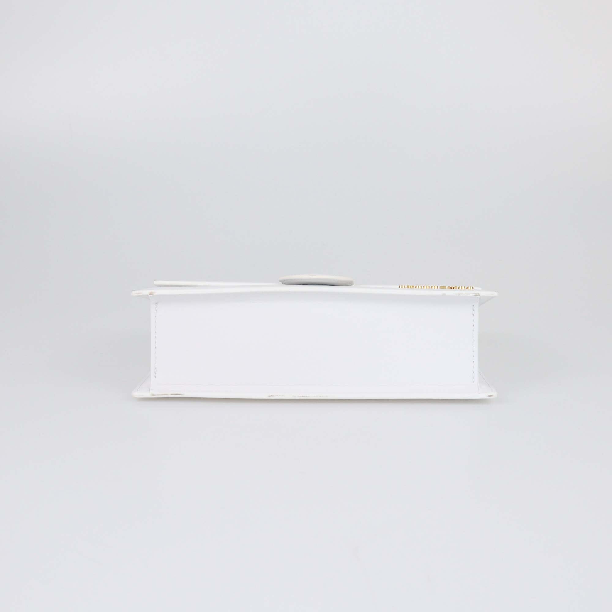 Jacquemus White Le Grand Bambino Top Handle Bag Womens Jacquemus 