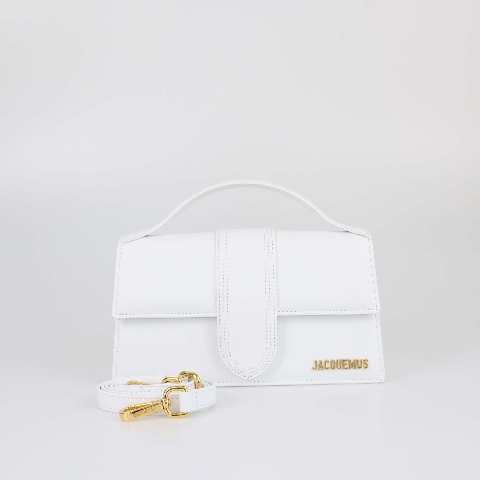 Jacquemus White Le Grand Bambino Top Handle Bag Womens Jacquemus 