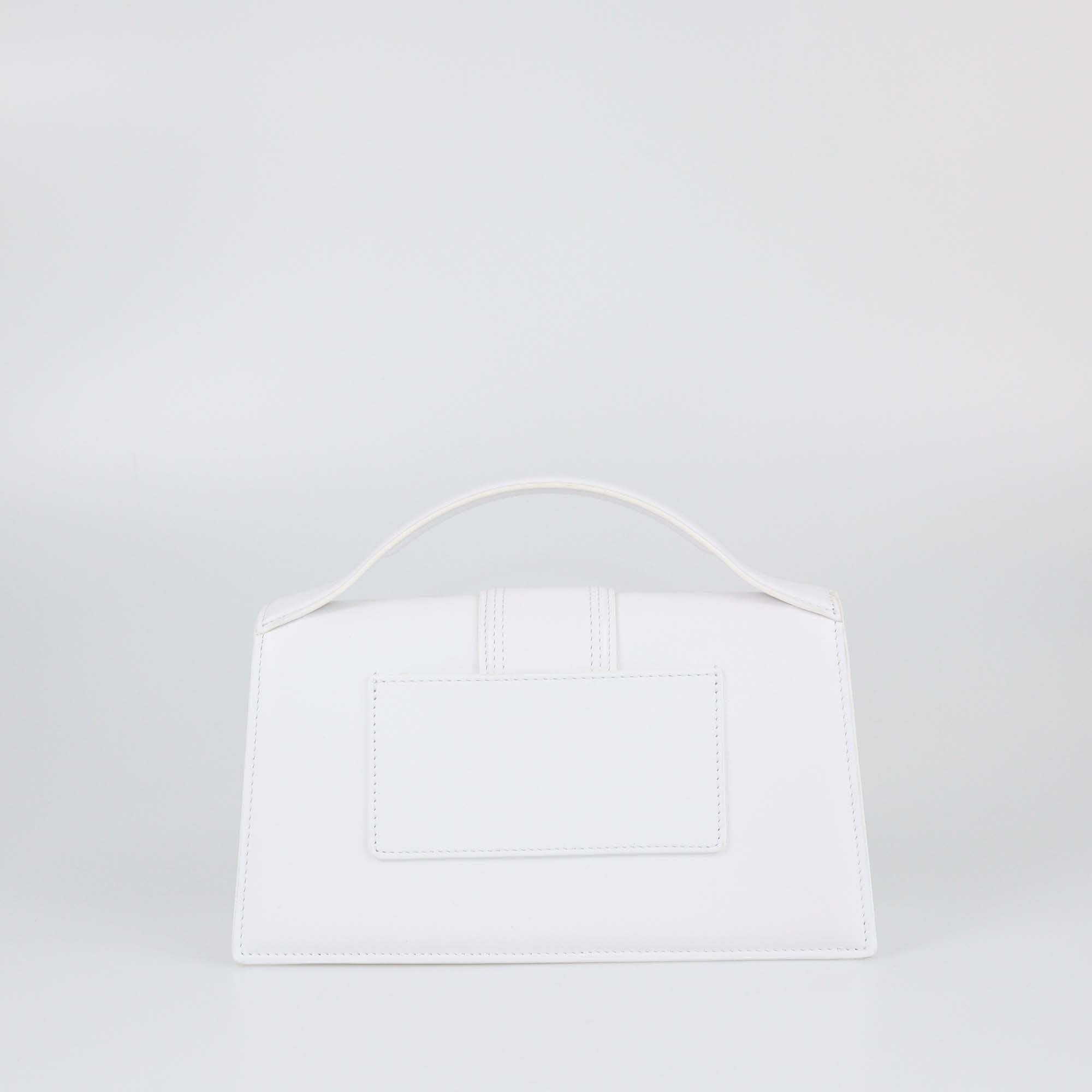 Jacquemus White Le Grand Bambino Top Handle Bag Womens Jacquemus 