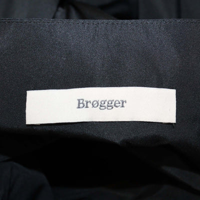 Brogger Black Puff Sleeve Ruffled Hilde Maxi Dress