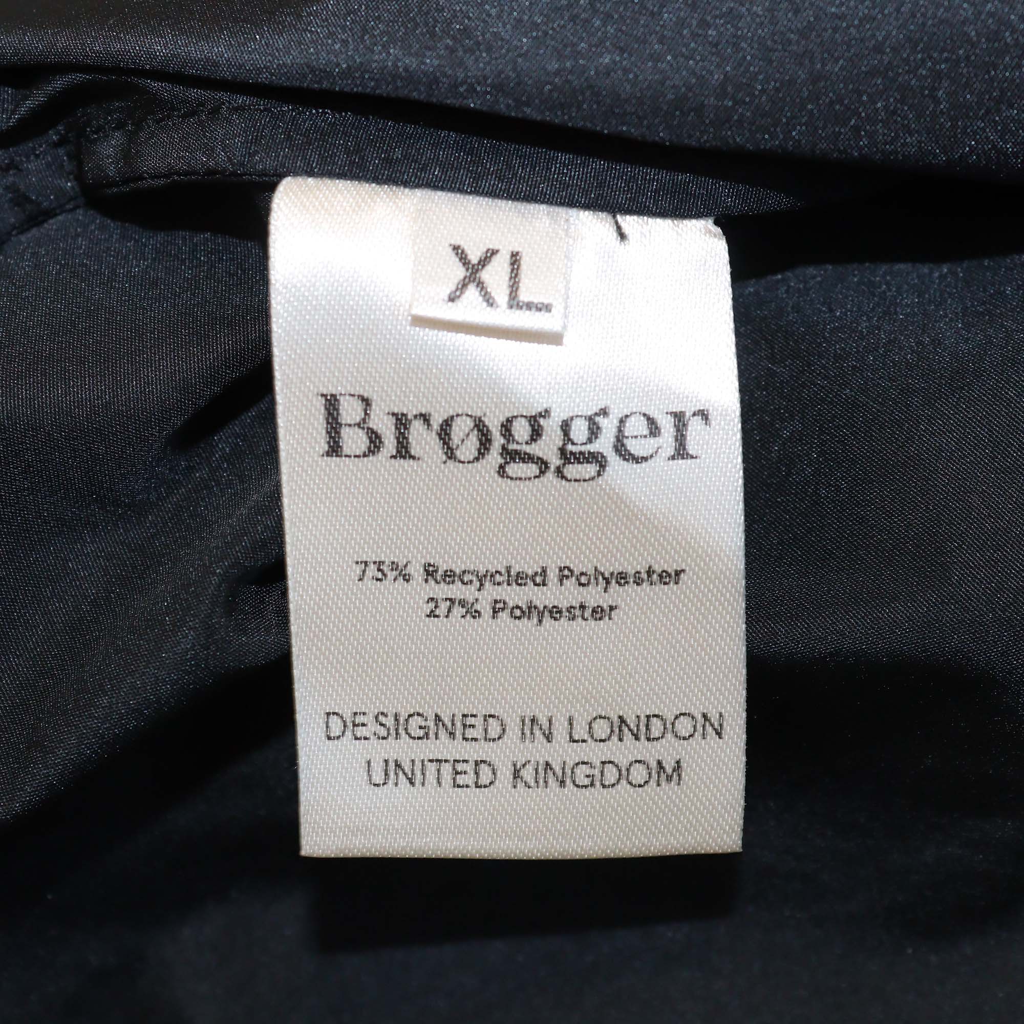 Brogger Black Puff Sleeve Ruffled Hilde Maxi Dress