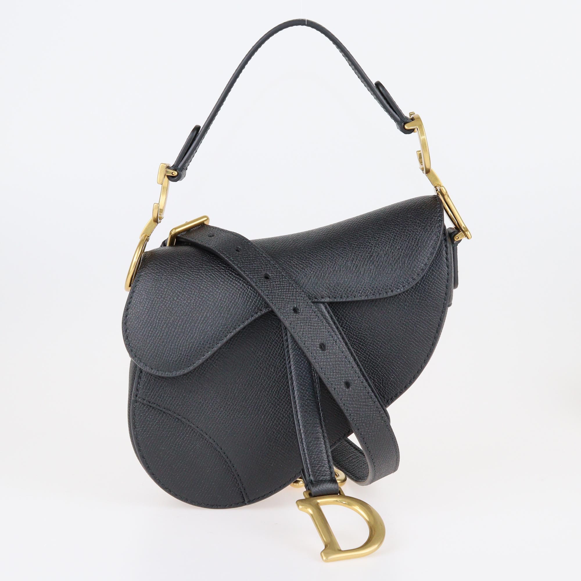 Black Mini Saddle Bag Bags Dior 