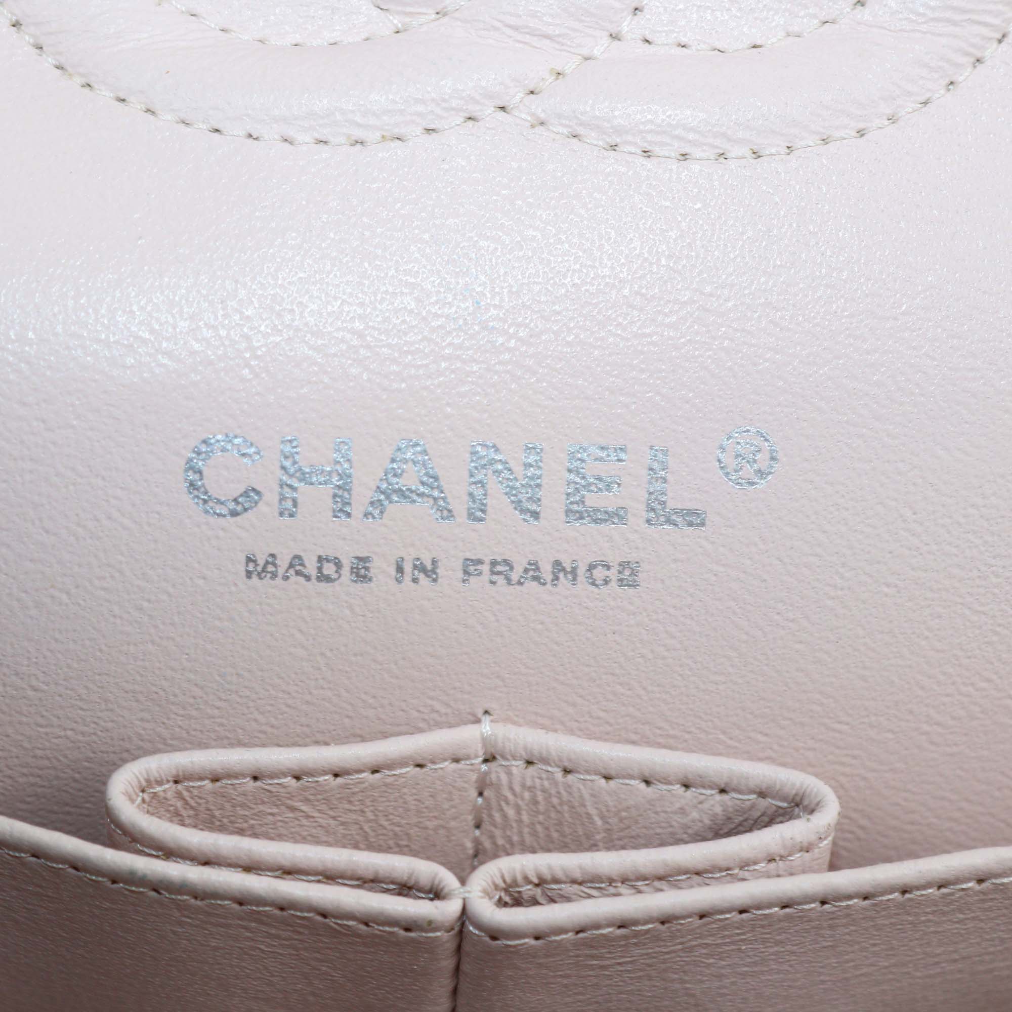 Chanel Pink Caviar Leather Medium Classic Double Flap Bag