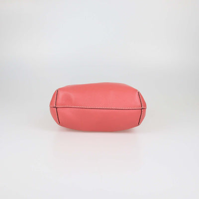 Emporio Armani Pink Leather Small Tote