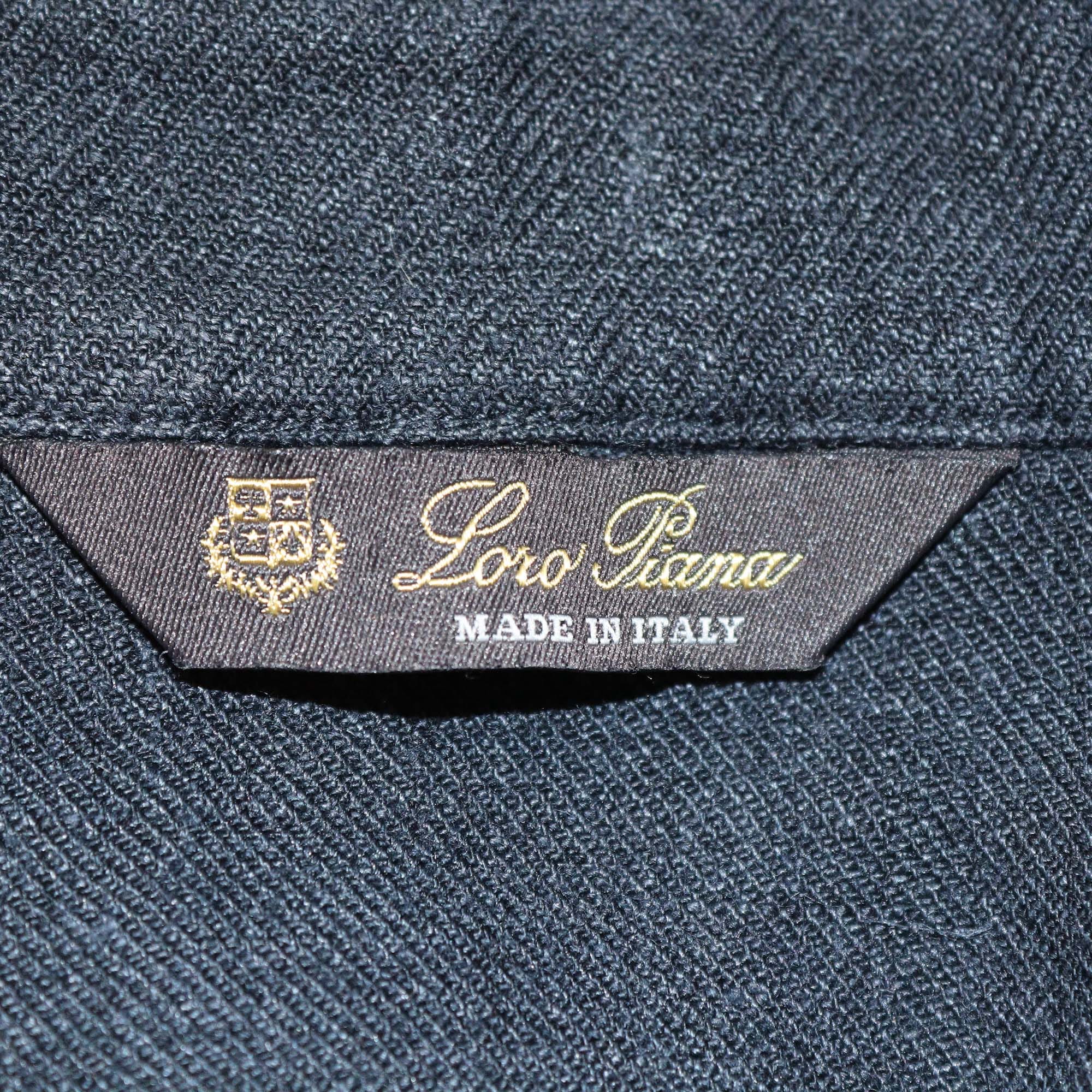 Loro Piana Black Two Patch Pocket Annalisa Shirt Womens Loro Piana 