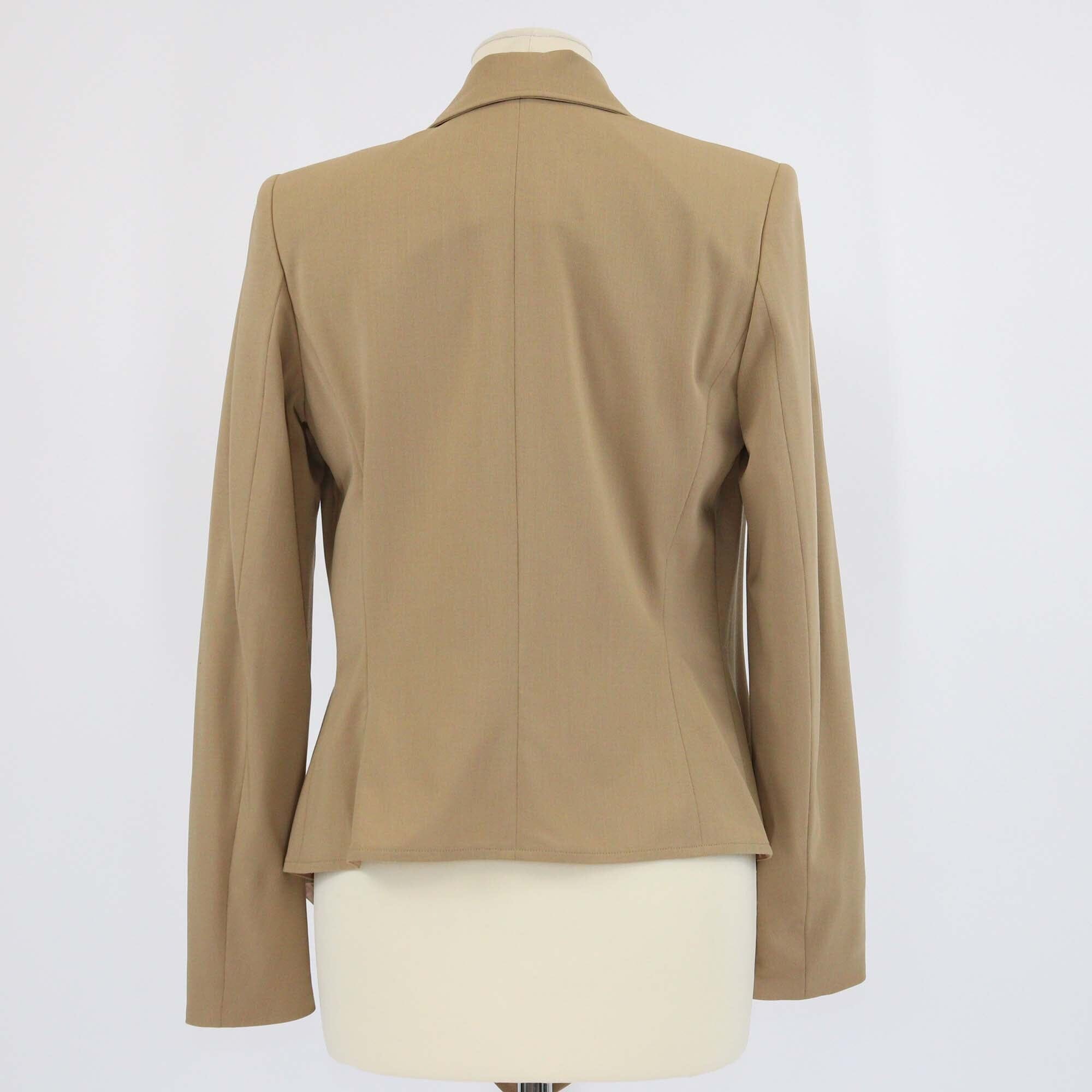 Hermes Beige Tied Jacket Womens Hermes 