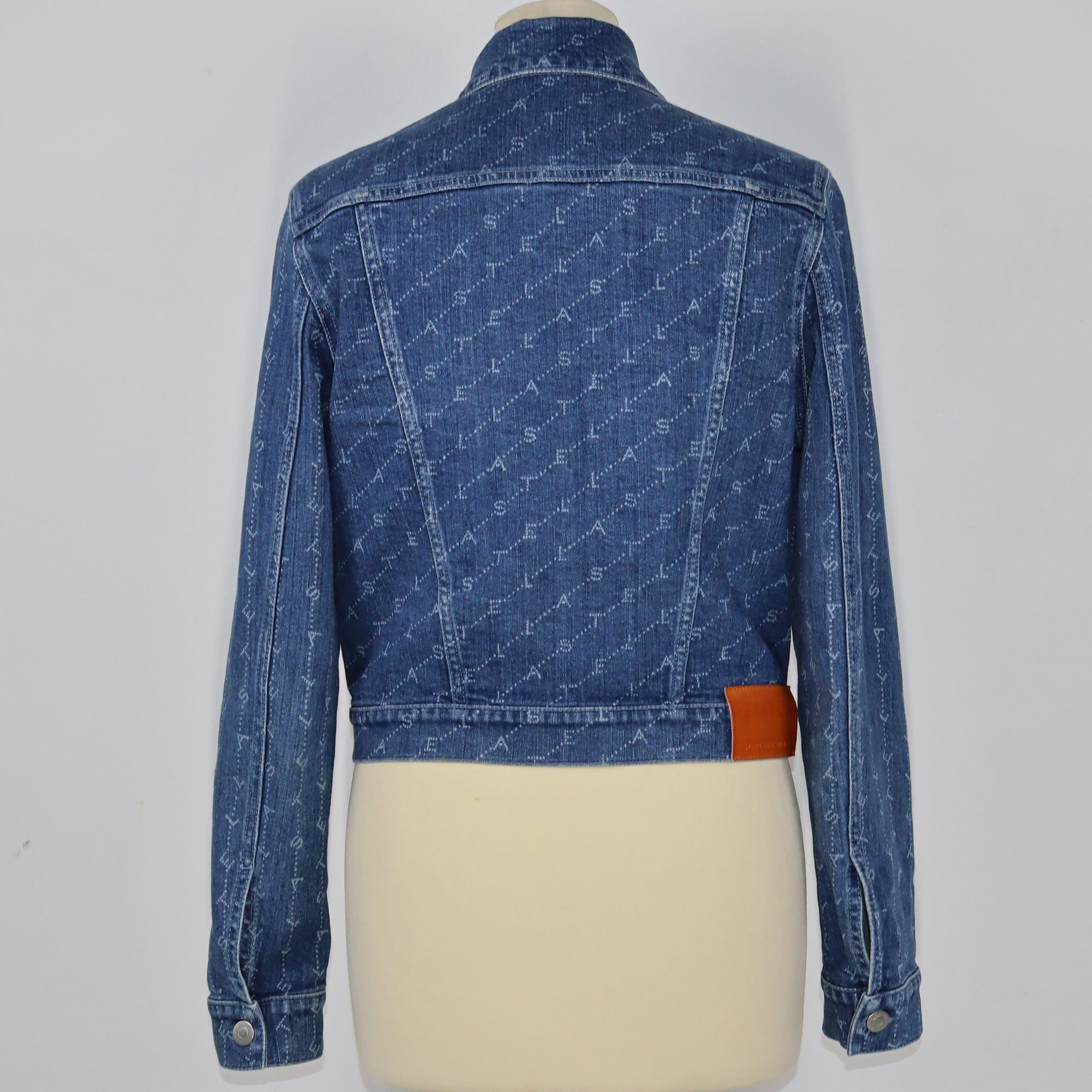 Blue Pocket Detail Denim Jacket Clothing Stella McCartney 