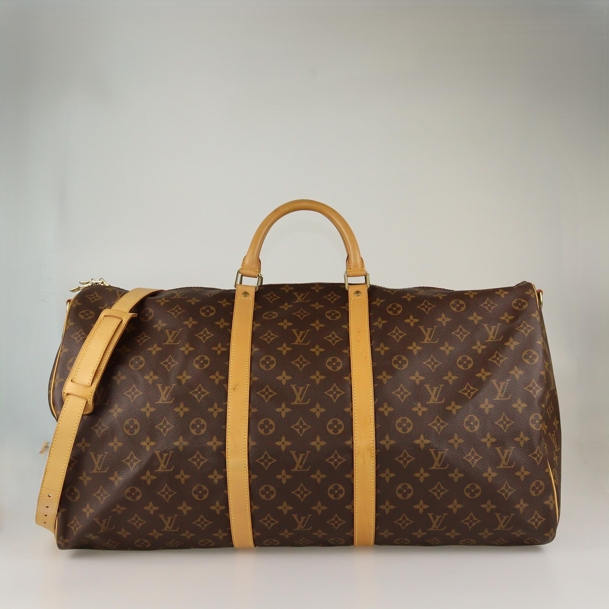 Louis Vuitton Monogram Keepall Bandouliere 60 Womens Louis Vuitton 