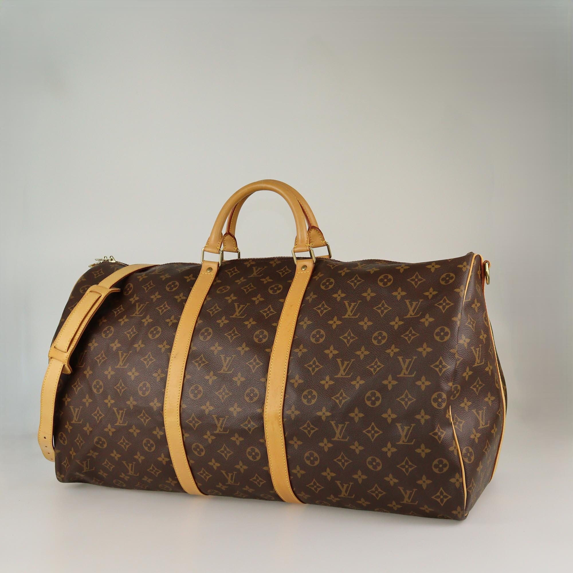 Louis Vuitton Monogram Keepall Bandouliere 60 Womens Louis Vuitton 
