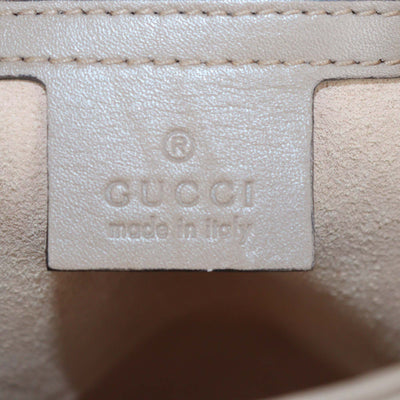 Gucci Old Rose Quilted Leather Medium Pearly GG Marmont Shoulder Bag