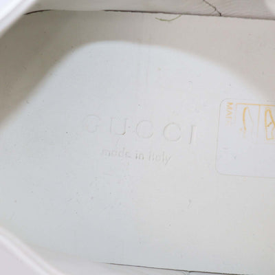 Gucci White Leather Bees and Stars Ace Sneakers