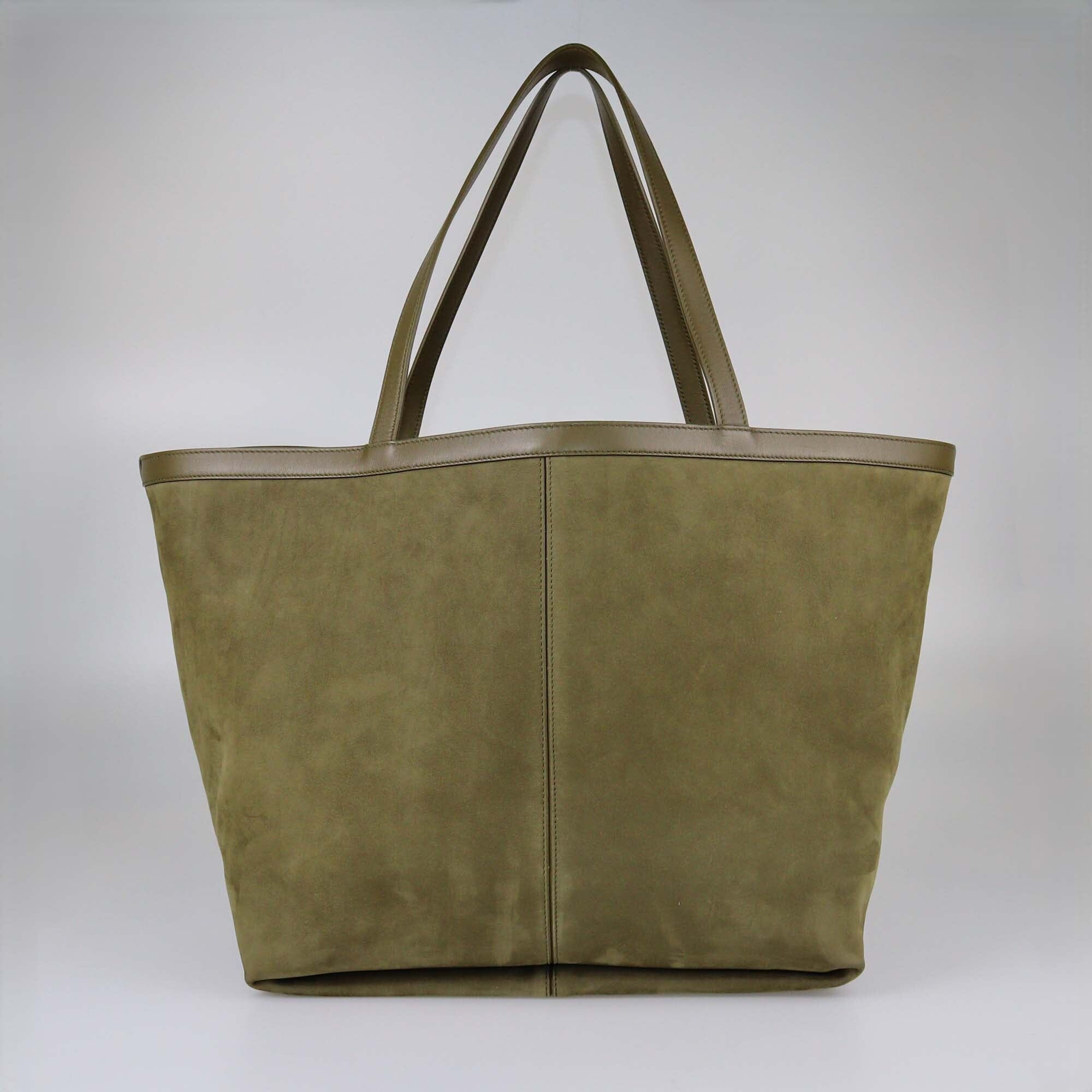 Bottega Veneta Olive Green Large Flip Flap Tote Womens Bottega Veneta 