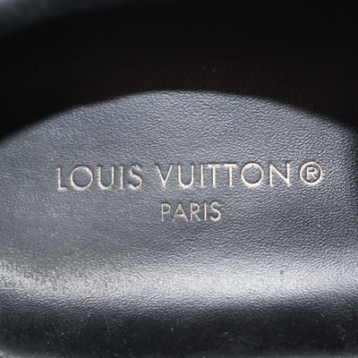 Louis Vuitton Black/Grey Monogram Canvas Rivoli Low Top Sneakers