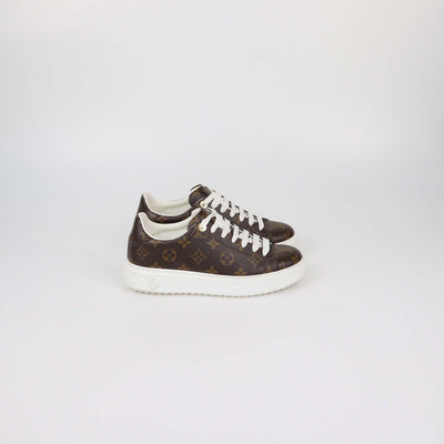Louis Vuitton Monogram Canvas Time Out Low Top Sneakers