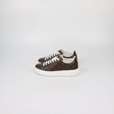Louis Vuitton Monogram Canvas Time Out Low Top Sneakers