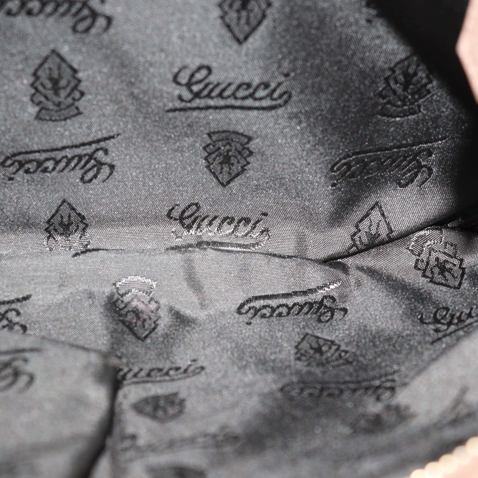 Gucci Beige Guccissima Leather Small Messenger Bag