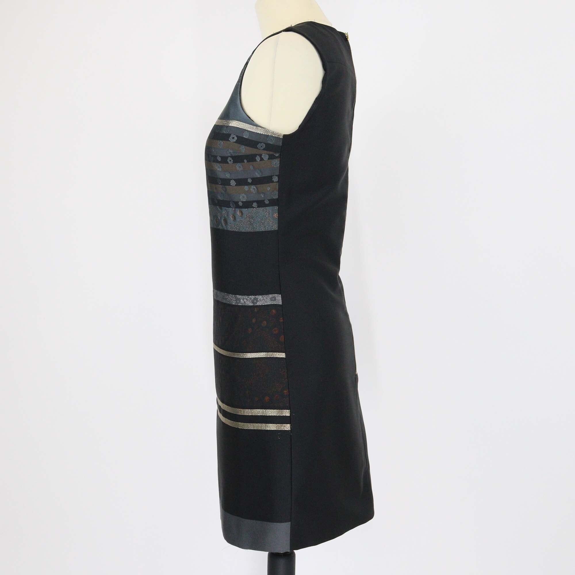 Victoria Beckham Multicolor Printed Sleeveless Shift Dress Womens Victoria Beckham 