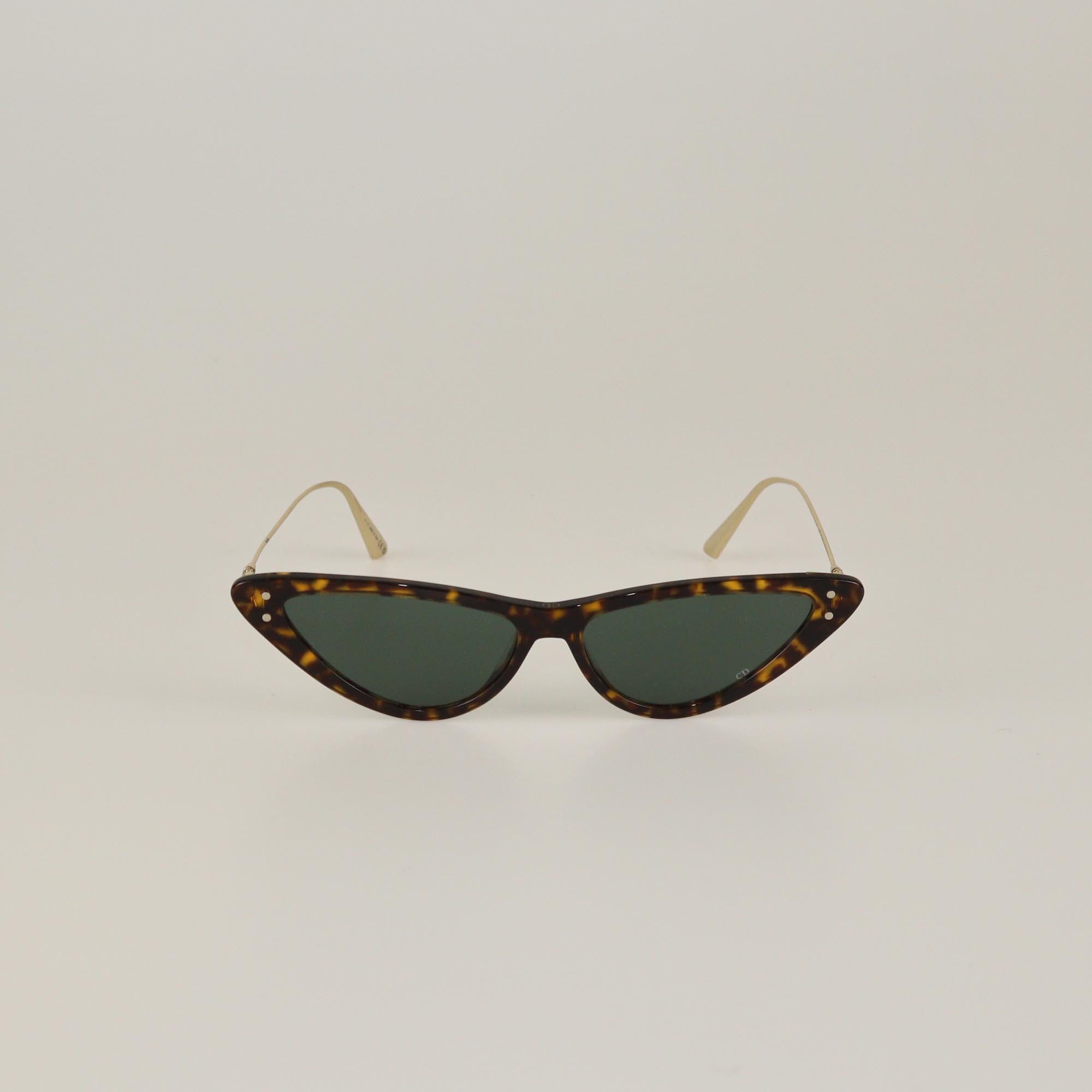 Christian Dior Black/Gold Miss Dior BU4 Cat Eye Sunglasses Womens Christian Dior 
