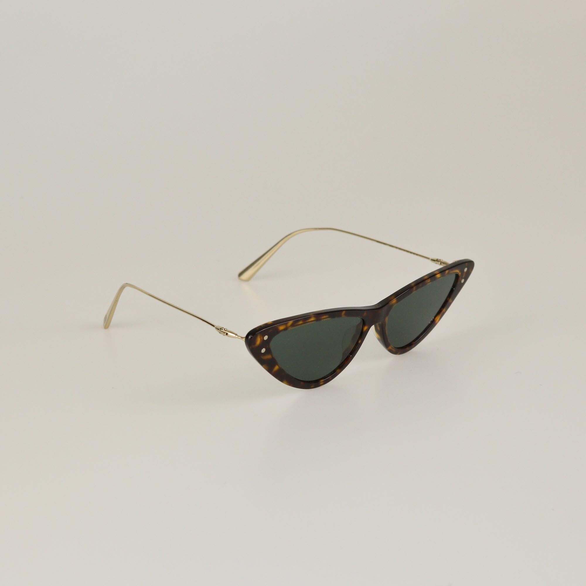 Christian Dior Black/Gold Miss Dior BU4 Cat Eye Sunglasses Womens Christian Dior 