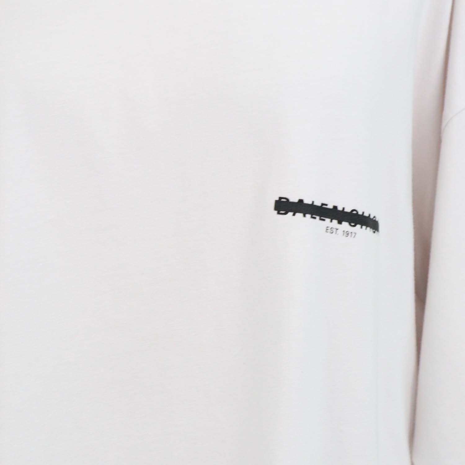 Balenciaga Off White Cotton Unifit Oversized T-Shirt
