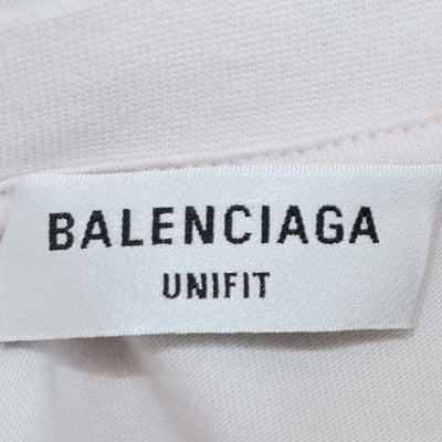 Balenciaga Off White Cotton Unifit Oversized T-Shirt